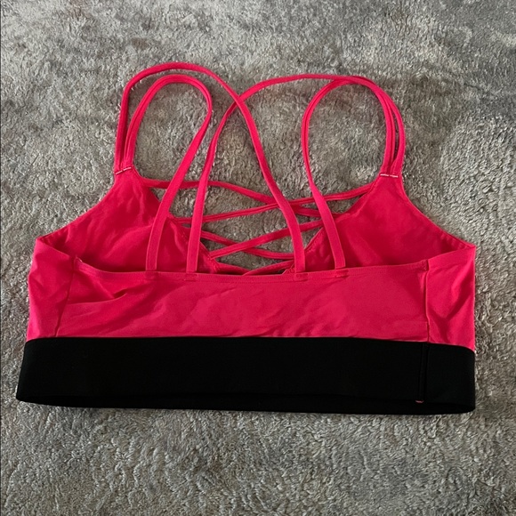 PINK Victoria's Secret Hot Pink Sports Bra - Picture 4 of 5